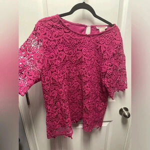 Philosophy Clothing Blouse - Pinkish Maroon X-Large